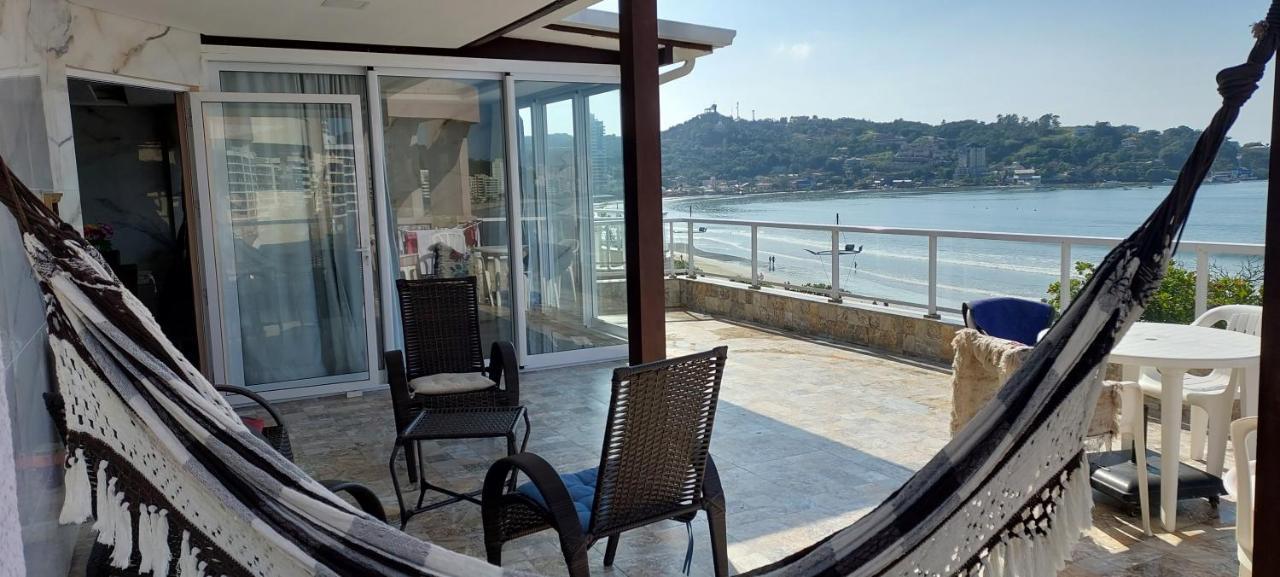 Apartamento De Cobertura Frente Para O Mar Itapema Kültér fotó
